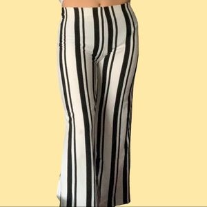 Pinstriped pants